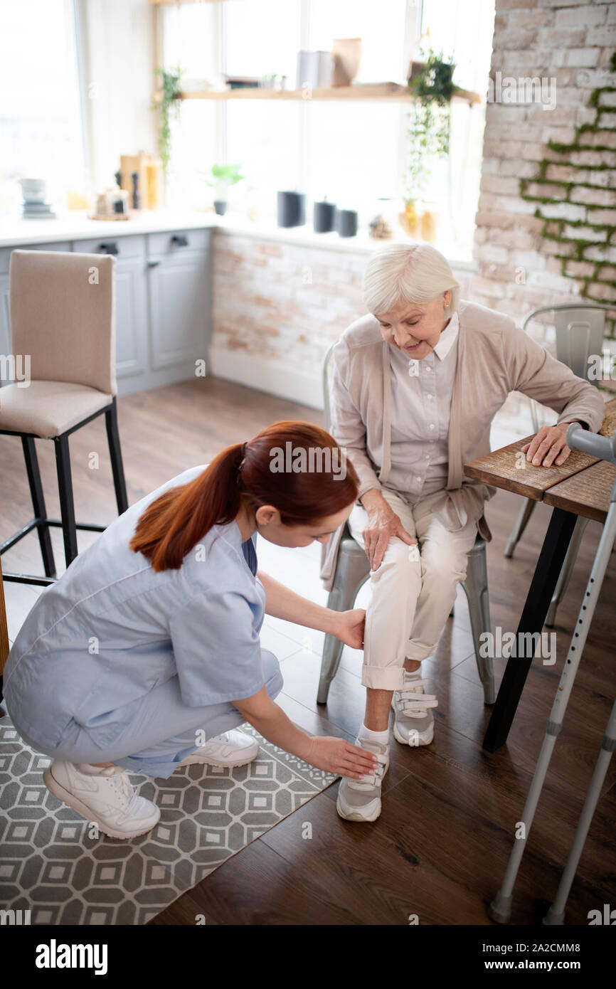 Old lady hotsell nurse shoes