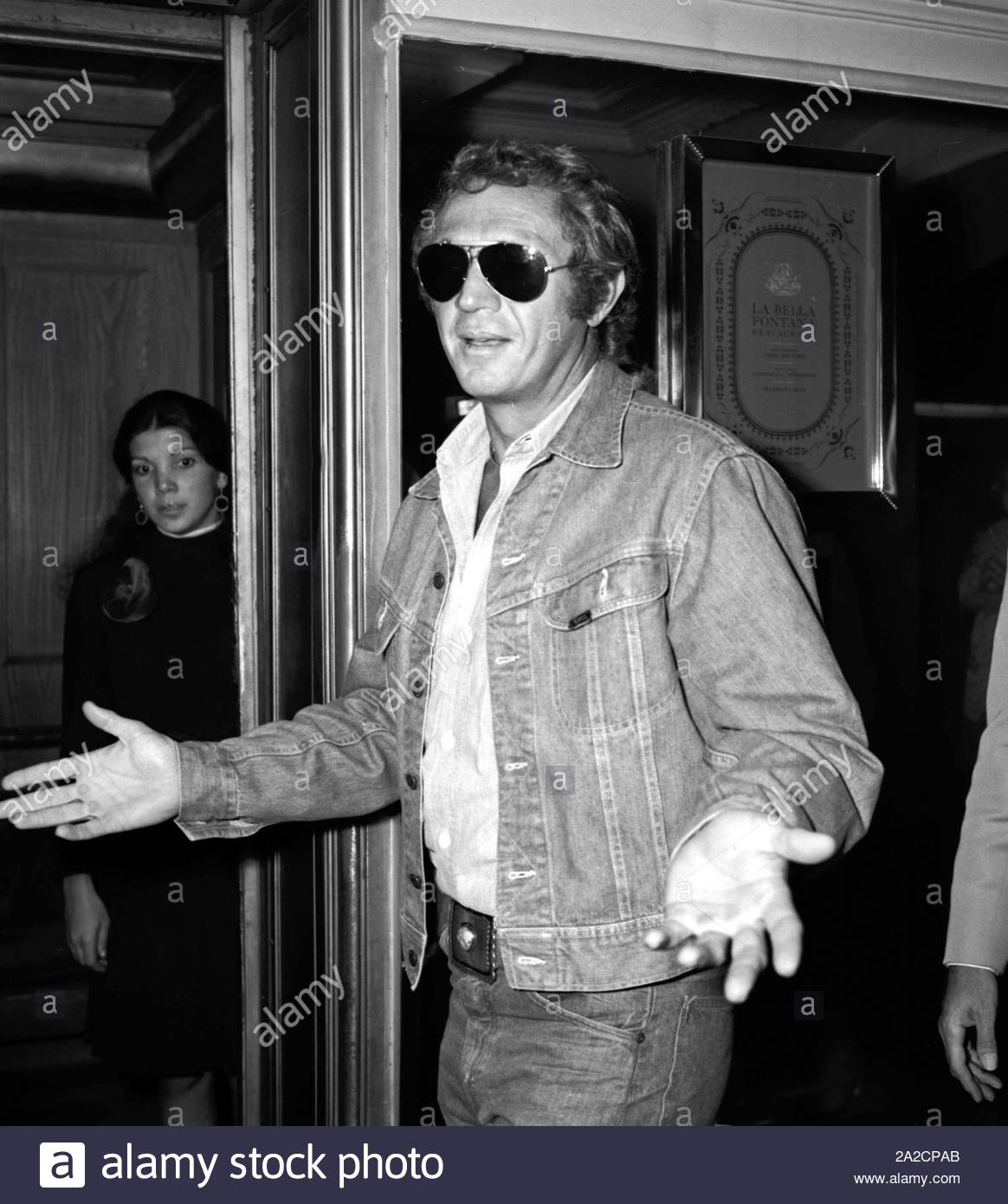 steve mcqueen white jeans