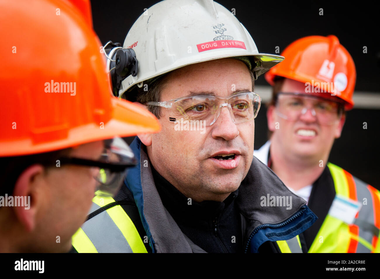 Manager of Engineering Doug Daverne. The Canadian Sask Power Plant Boundary Dam claims to be the