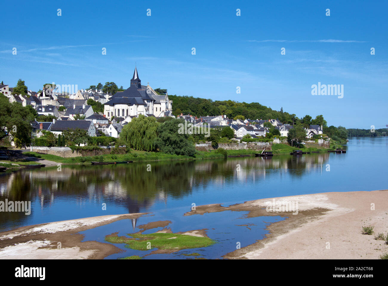CandesSt Martin at the junction of Vienne and La Loire Rivers Indre et