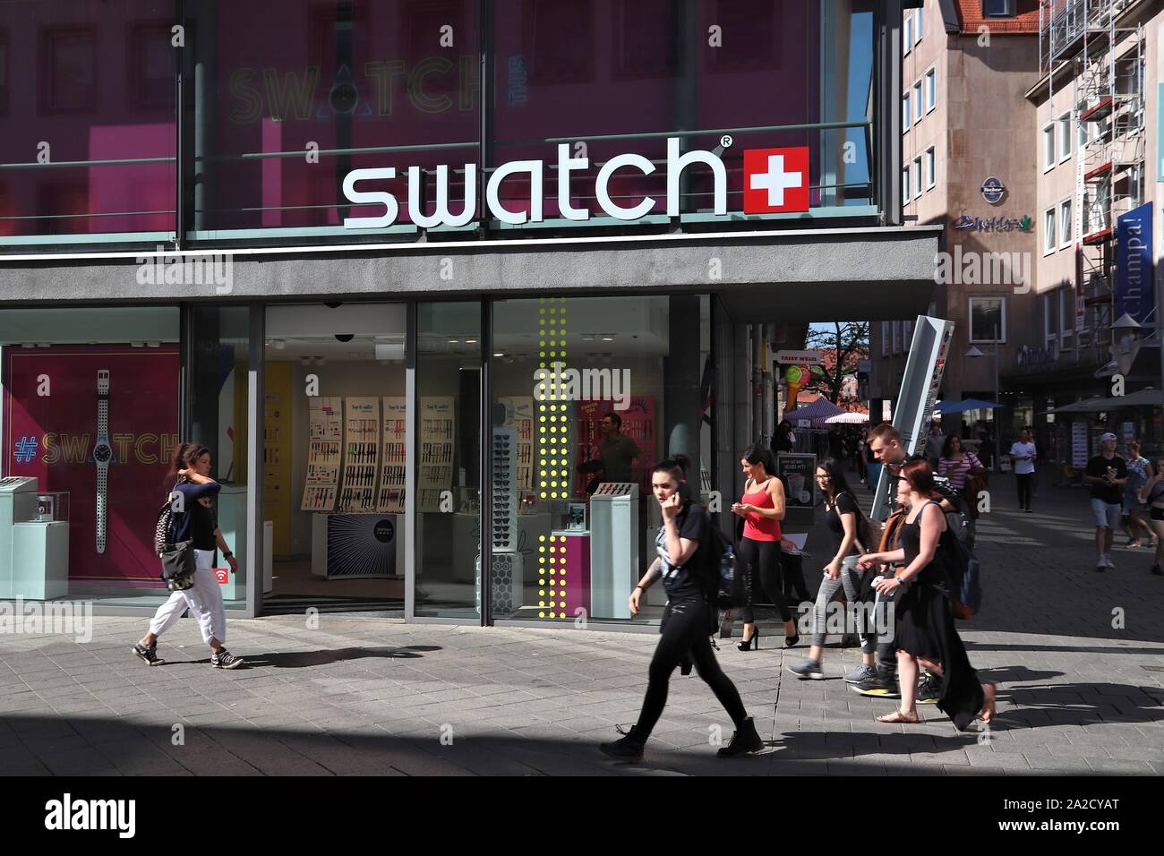 Swatch watch store hi-res stock photography and images - Alamy