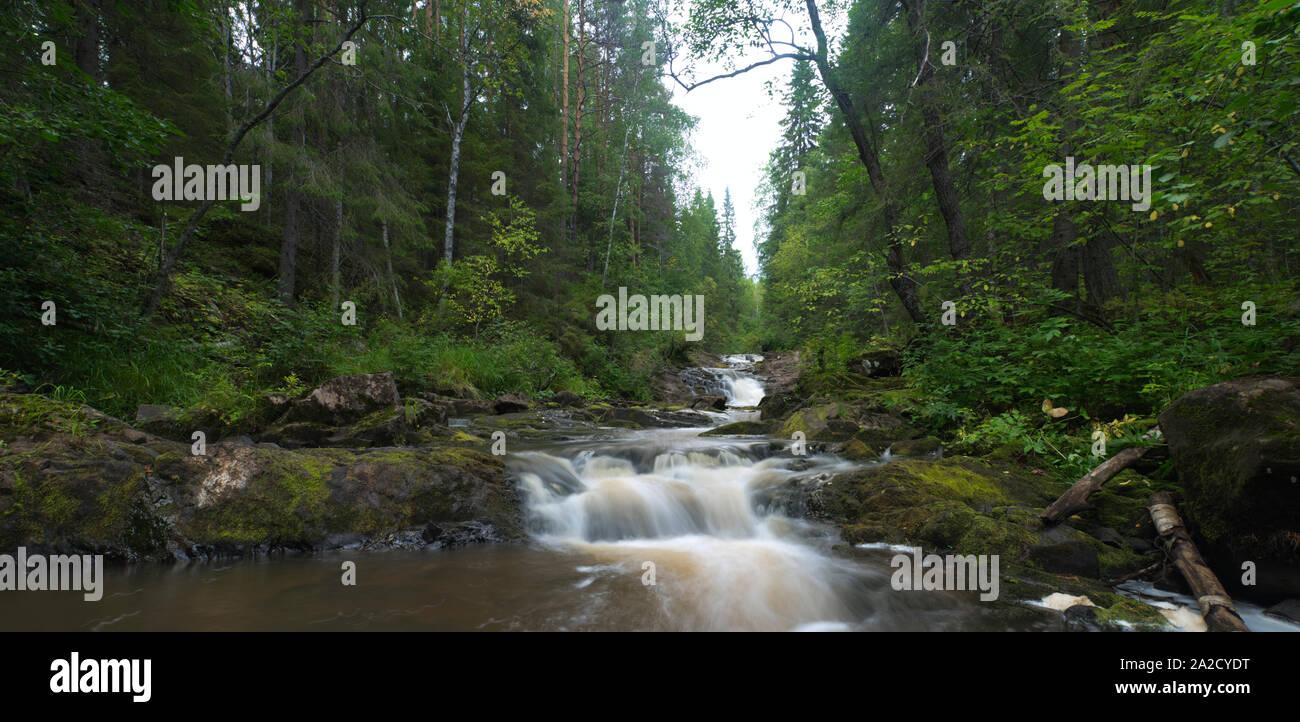 River Isterinkoski in Muhos, Finland Stock Photo - Alamy