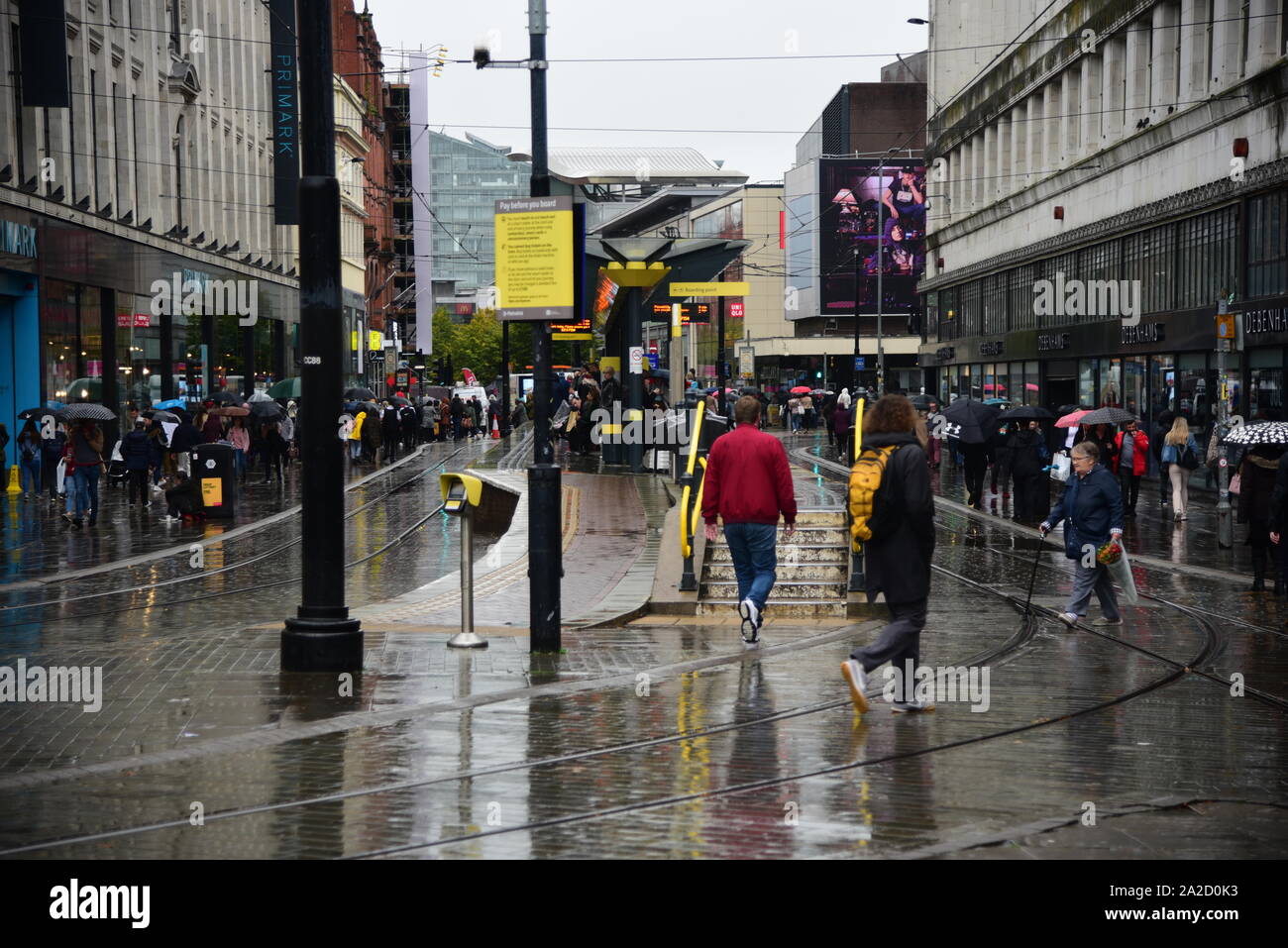 Rainy afternoon in manchester hires stock photography and images Alamy
