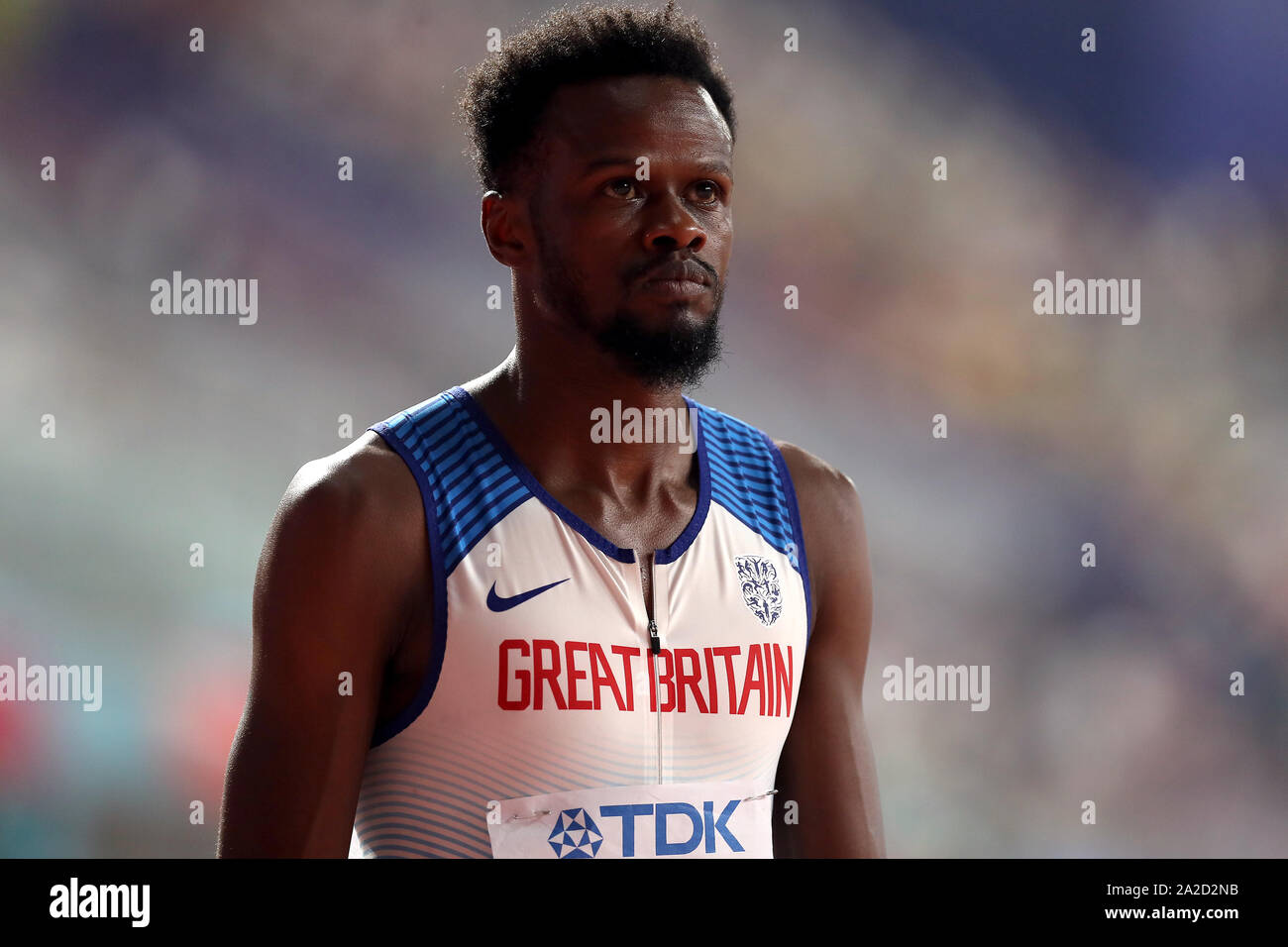 Great Britain's Rabah Yousif before his Men's 400m semi-final during ...