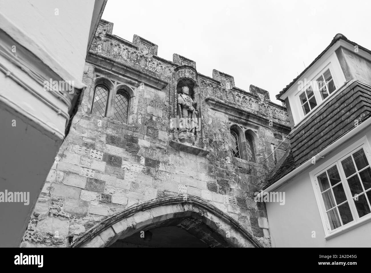 Salisbury high street Black and White Stock Photos & Images Alamy