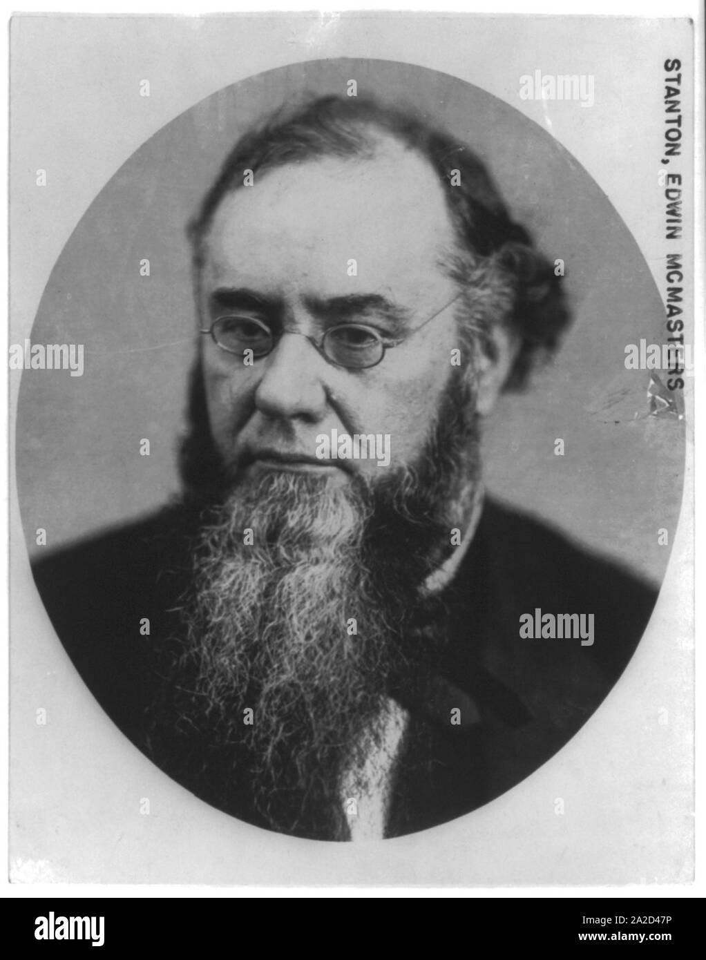 Edwin M. Stanton Stock Photo Alamy