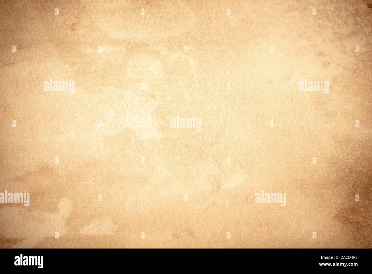 Old dirty sheet of paper as background or texture Stock Photo