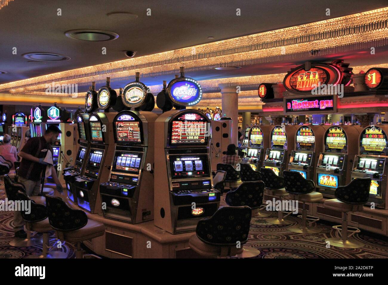 Gambling floor bellagio hotel casino hi-res stock photography and images -  Alamy
