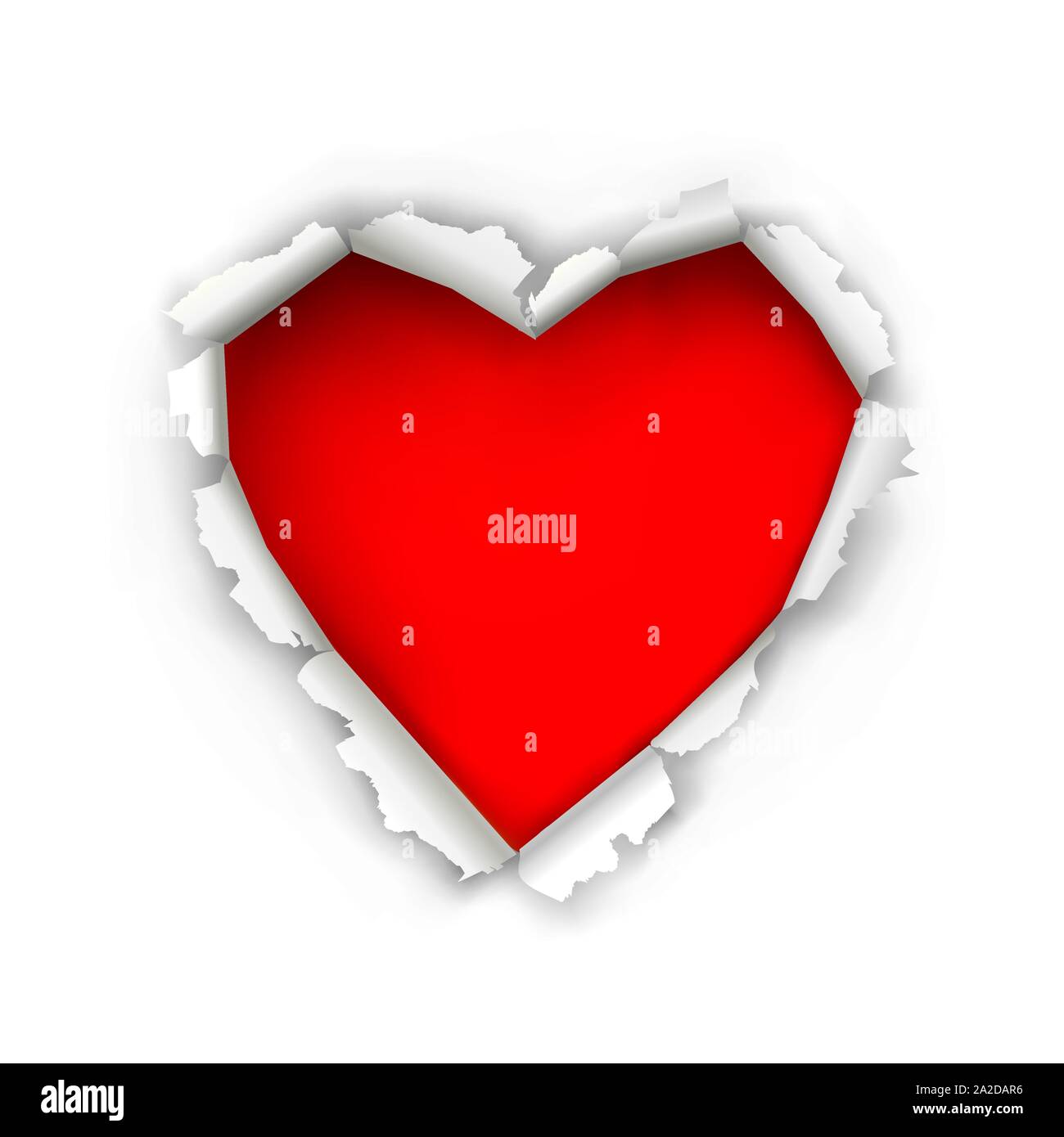 Paper heart hi-res stock photography and images - Alamy