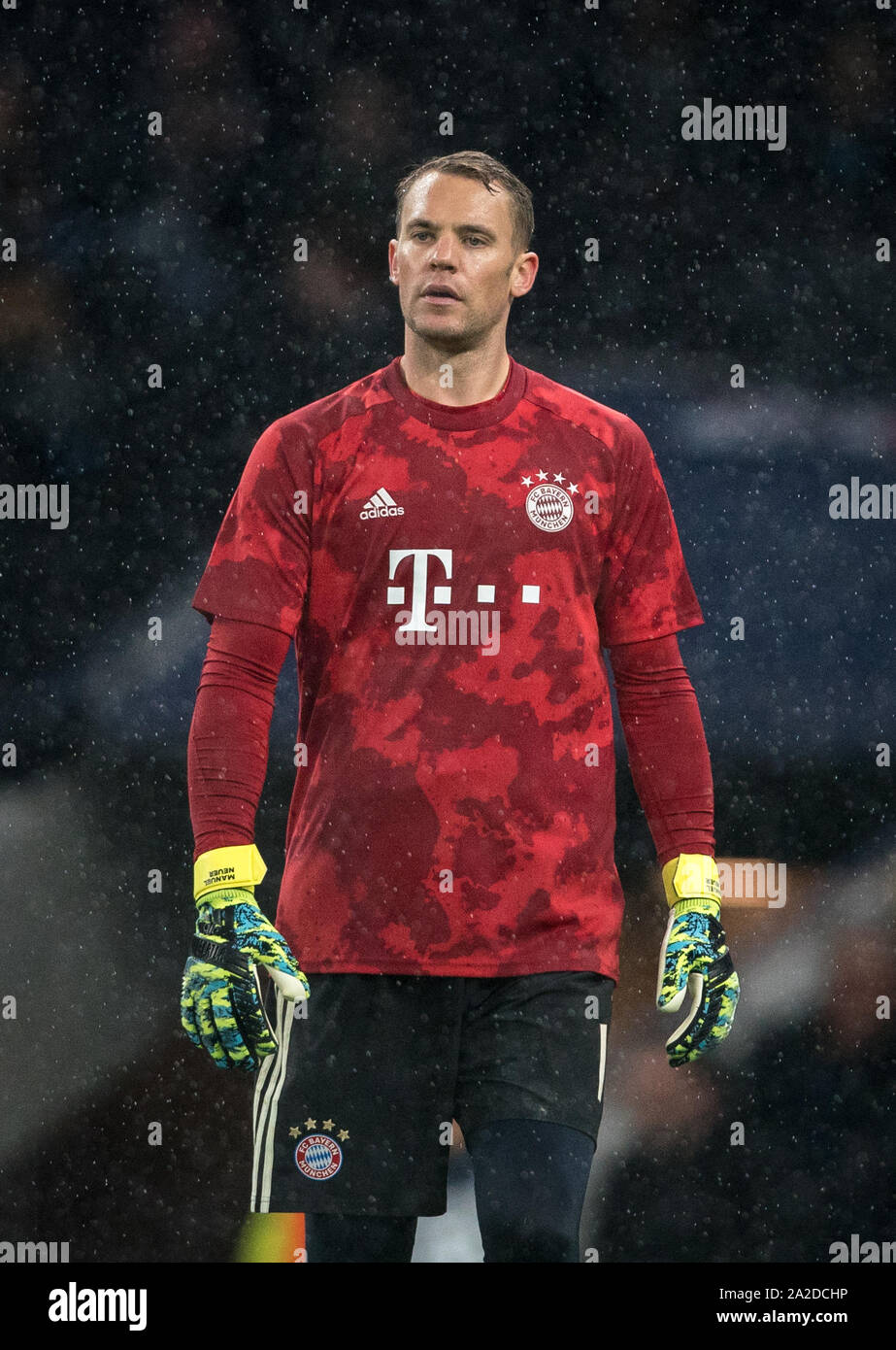 Londres Englândia Outubro 2019 Manuel Neuer Bayern Retratado Antes