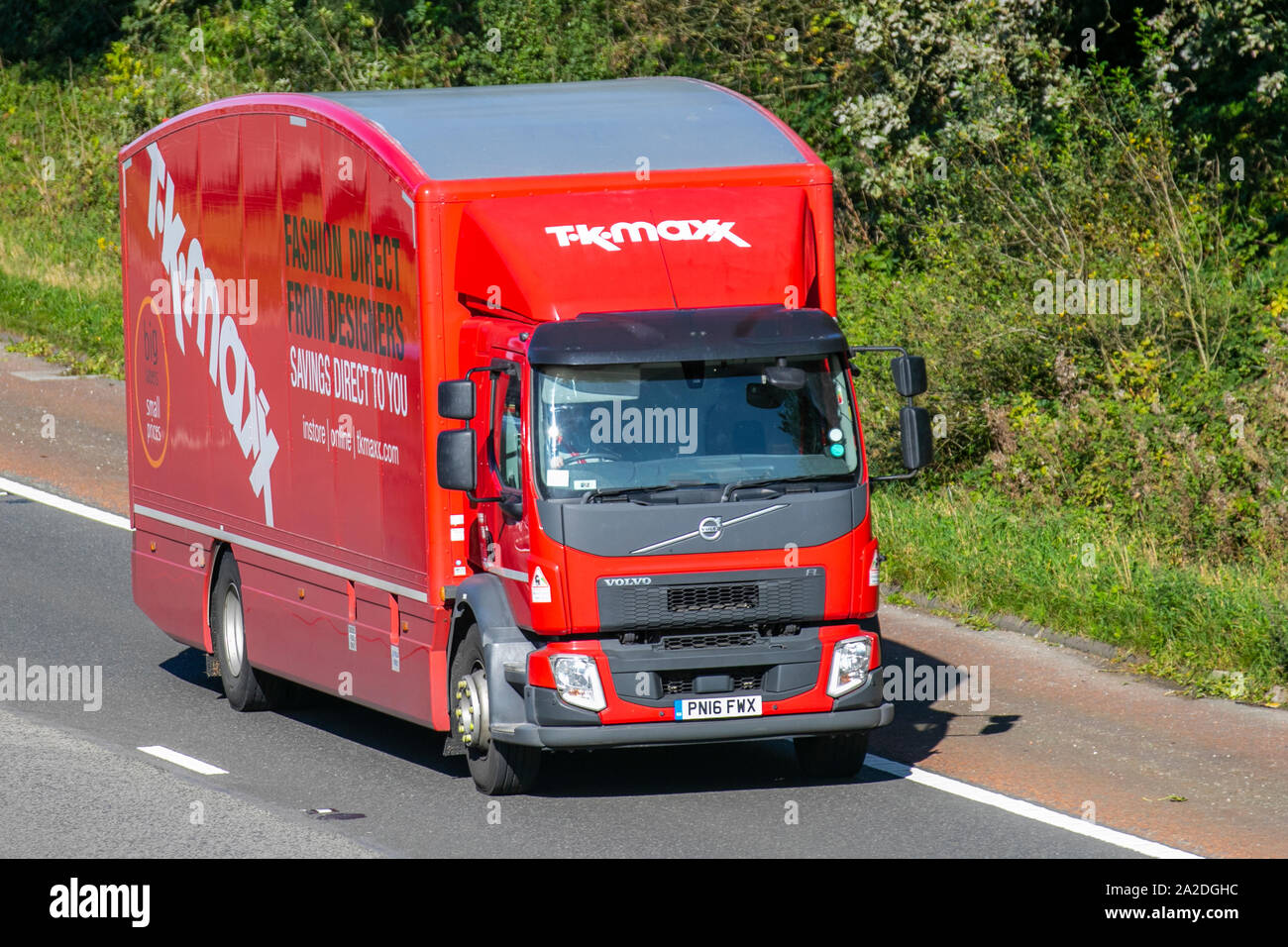 TKMaxx, (TK Maxx); Bulk Haulage delivery trucks, haulage, lorry