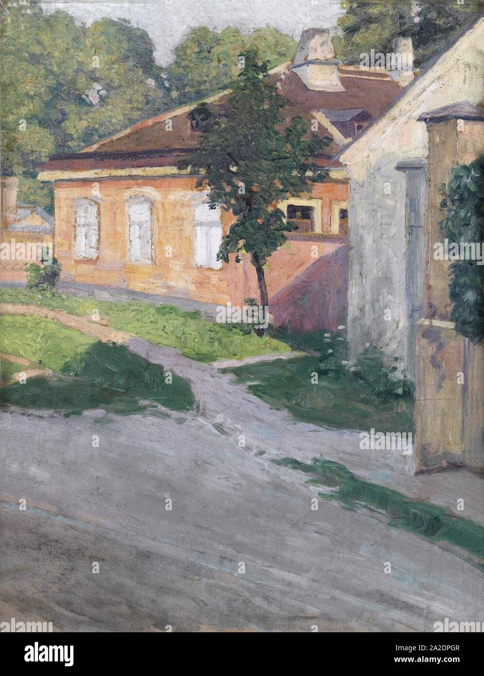 Egon Schiele Haus in Hütteldorf 1907. Stock Photo