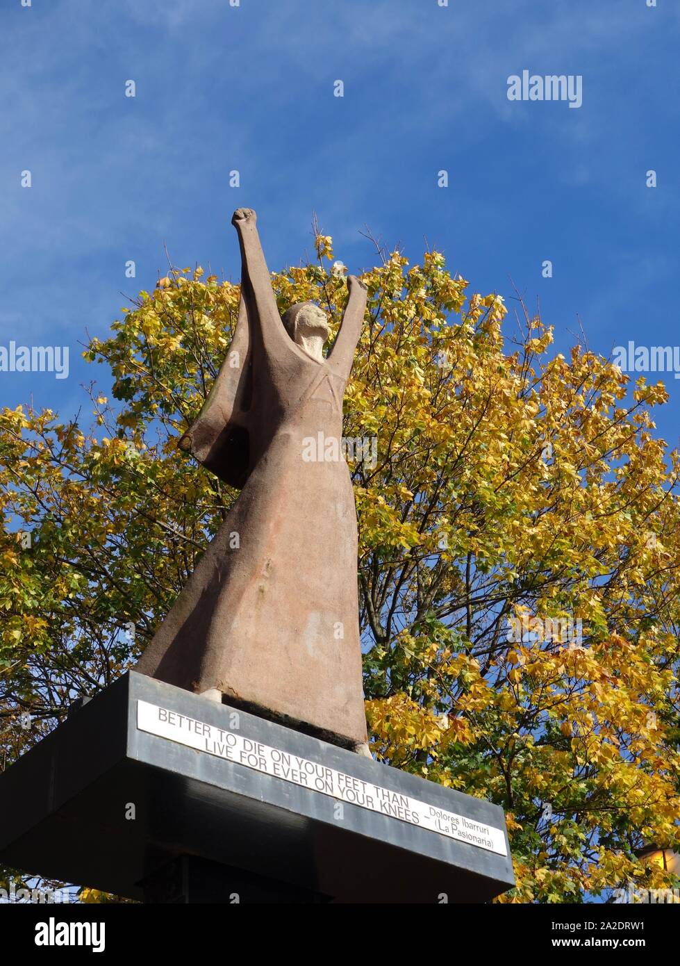 Dolores Ibarruri 'La Pasionaria' (the Passionate Flower) Spanish Civil