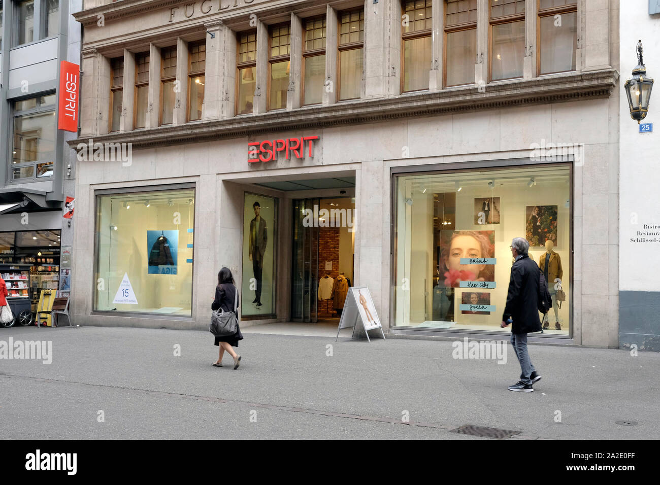 A view of Esprit fashion store in Basel, Switzerland Stock Photo - Alamy