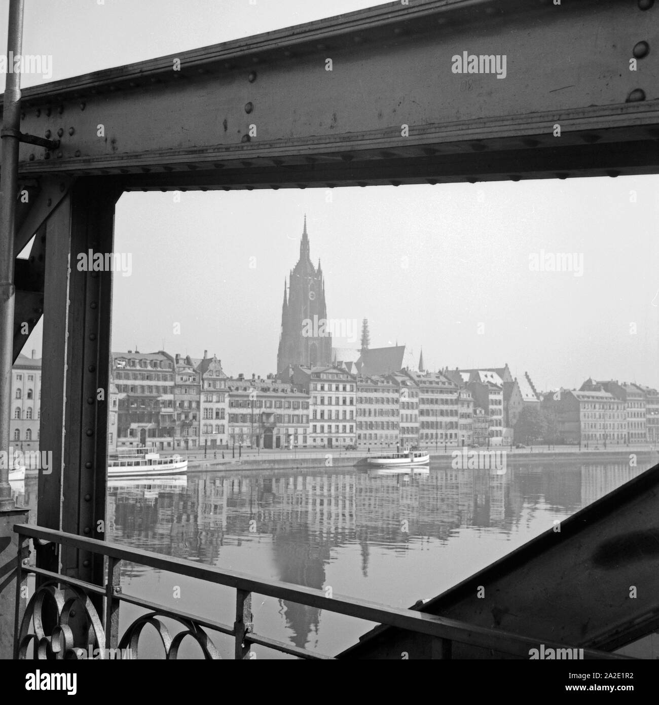 Old city from frankfurt Black and White Stock Photos & Images - Alamy