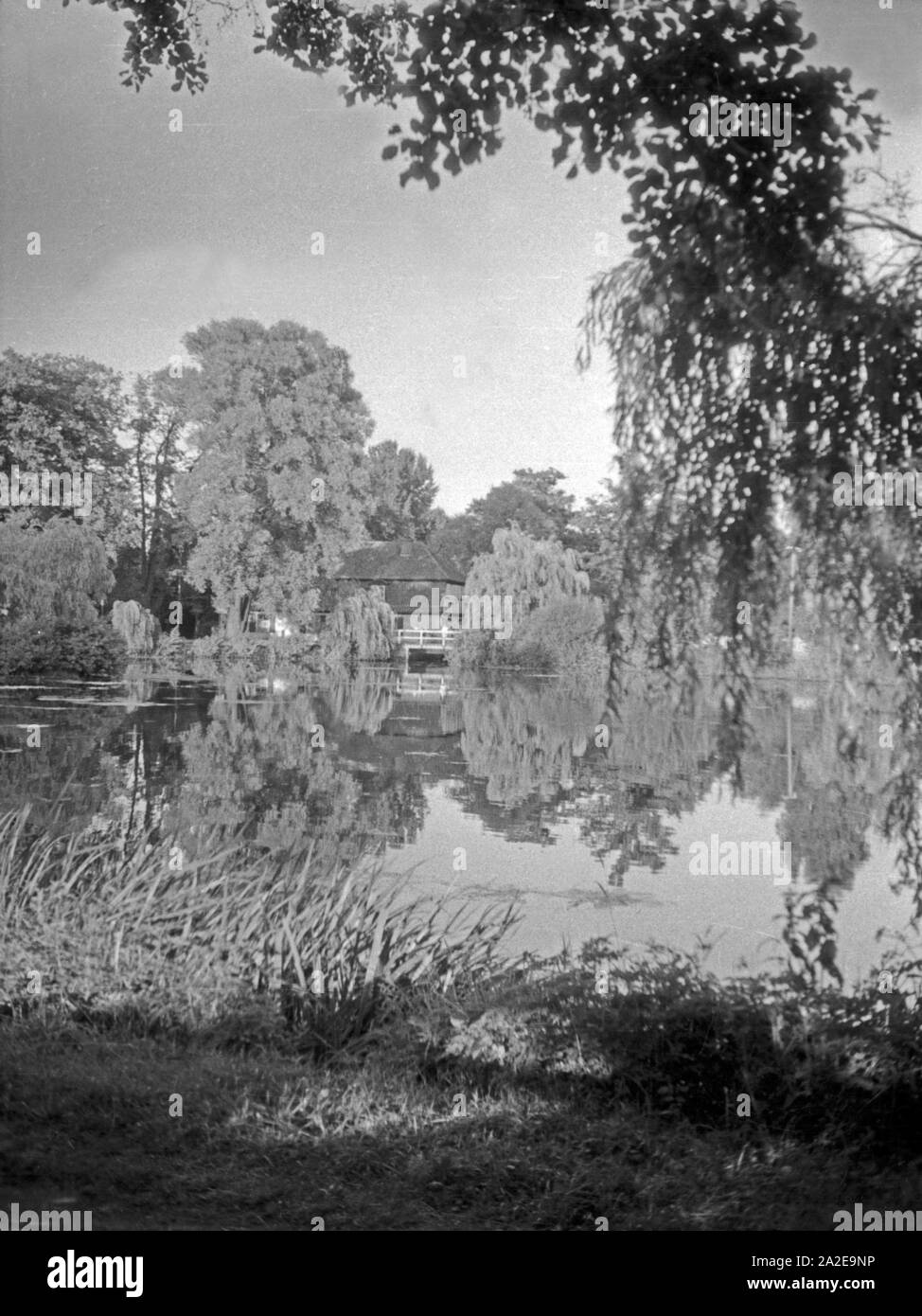 Landschaft in und um Danzig Mehlsack, 1930er Jahre. Landscape in and around Gdansk Mehlsack, 1930s. Stock Photo