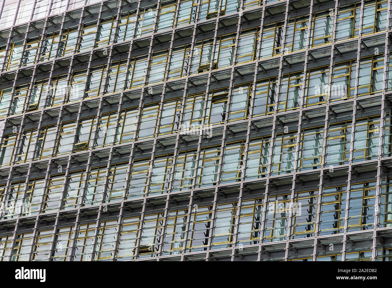 Cork county hall building with louvered glass facade cladding climate