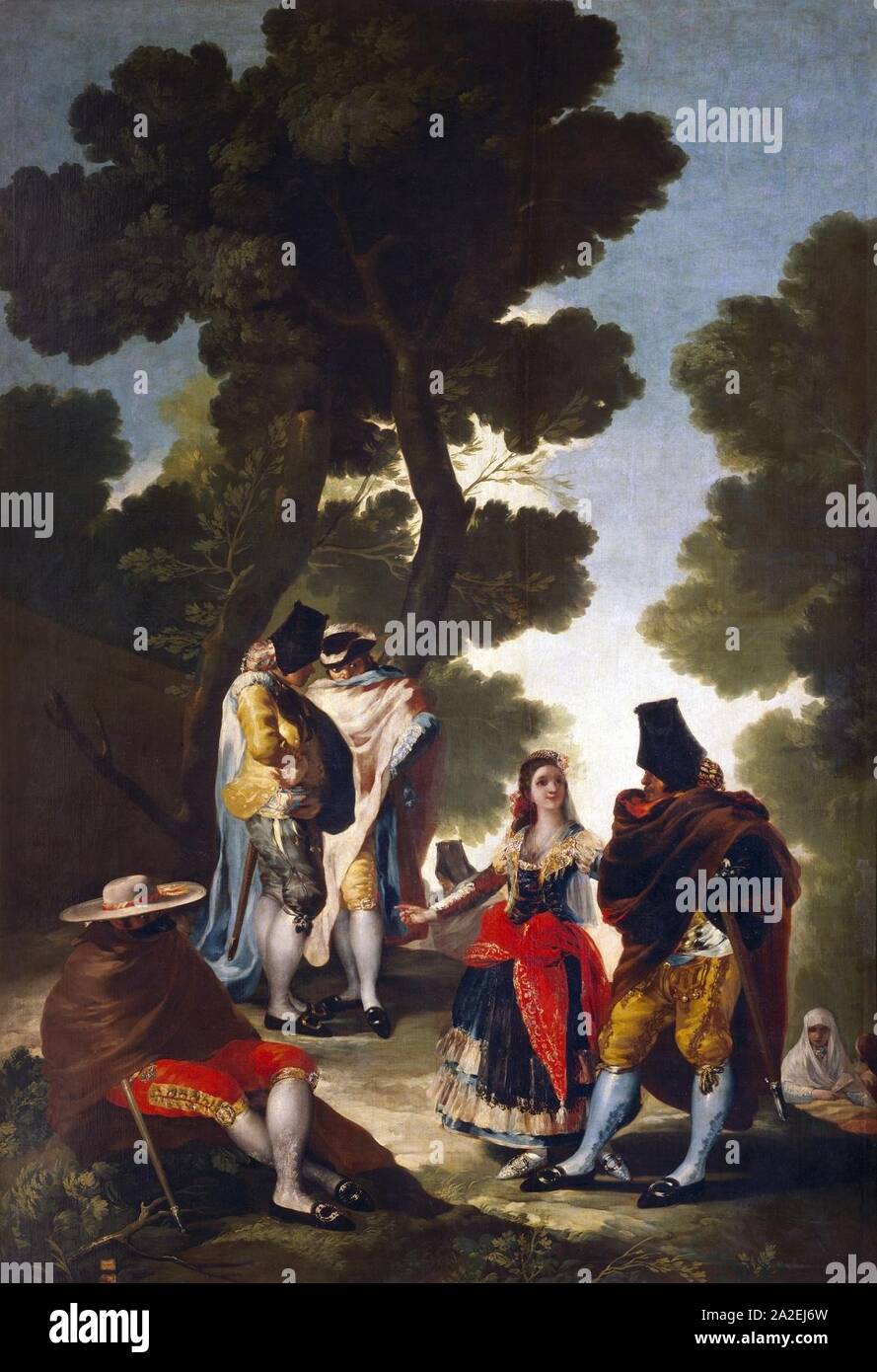 El paseo de Andalucía Stock Photo Alamy