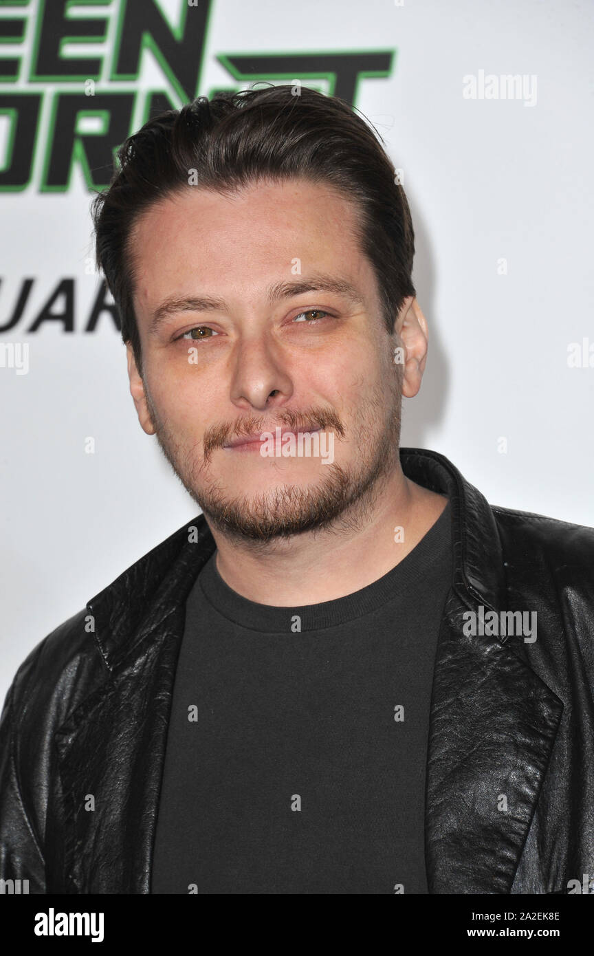 LOS ANGELES, CA. January 10, 2011: Edward Furlong at the Los Angeles premiere of his new movie 'The Green Hornet' at Grauman's Chinese Theatre, Hollywood. © 2011 Paul Smith / Featureflash Stock Photo