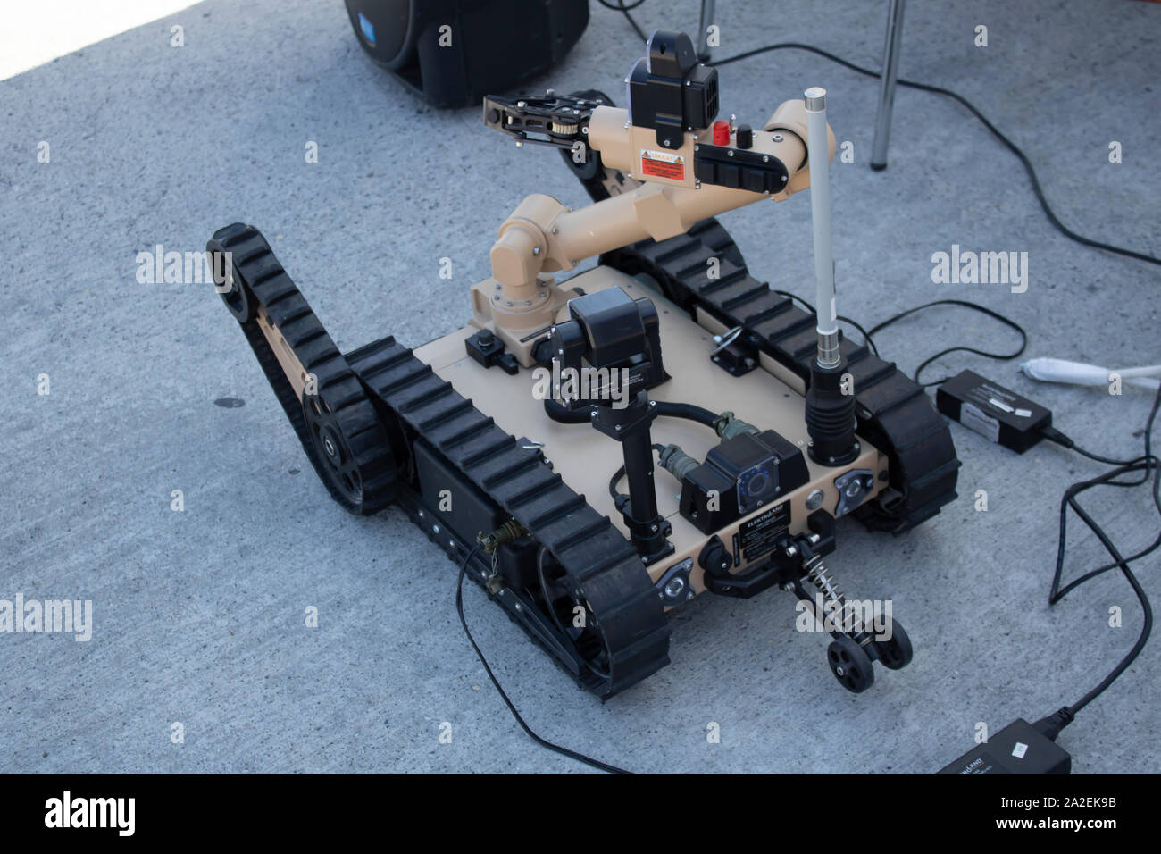 Remote controlled bomb disposal robot hires stock photography and