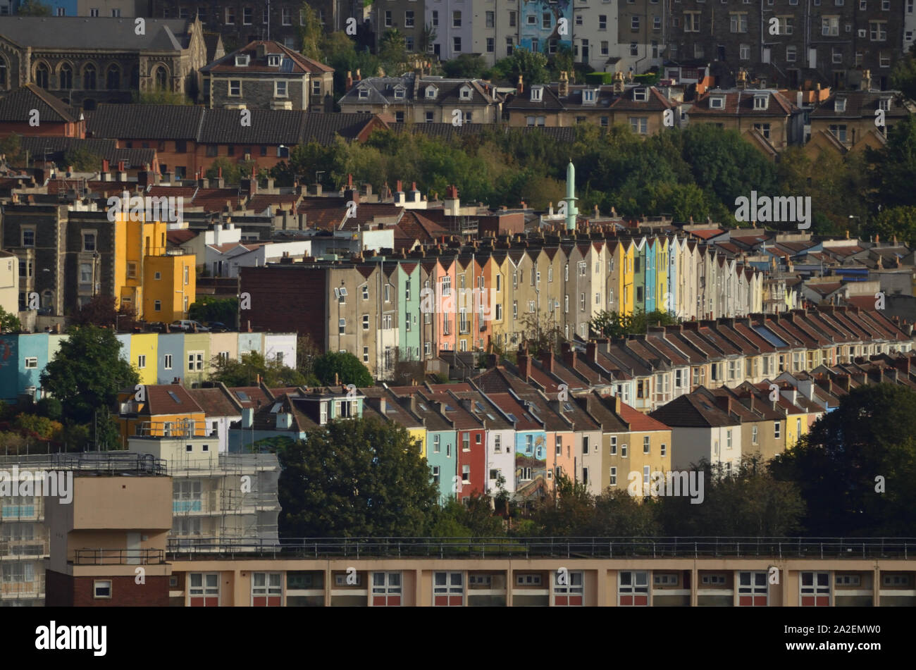 Bristol terraced houses hires stock photography and images Alamy
