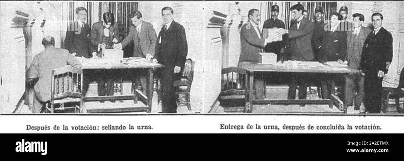 Elecciones al Senado 1913 Arg 02 Stock Photo Alamy