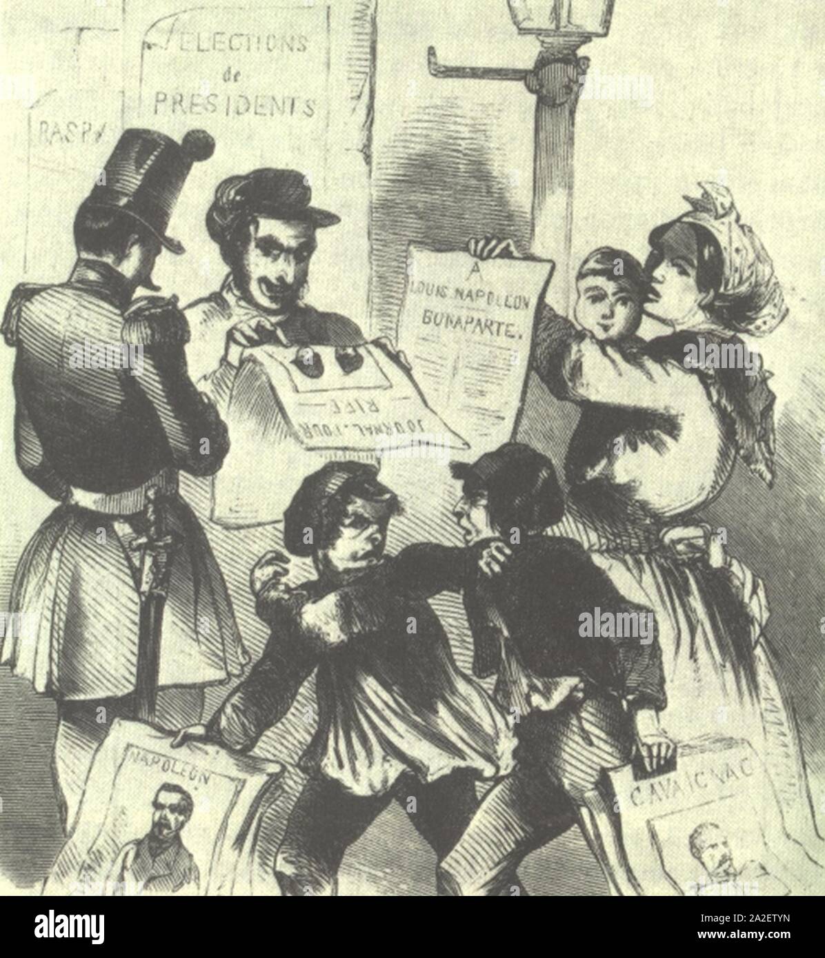 Election france 1848 Stock Photo Alamy