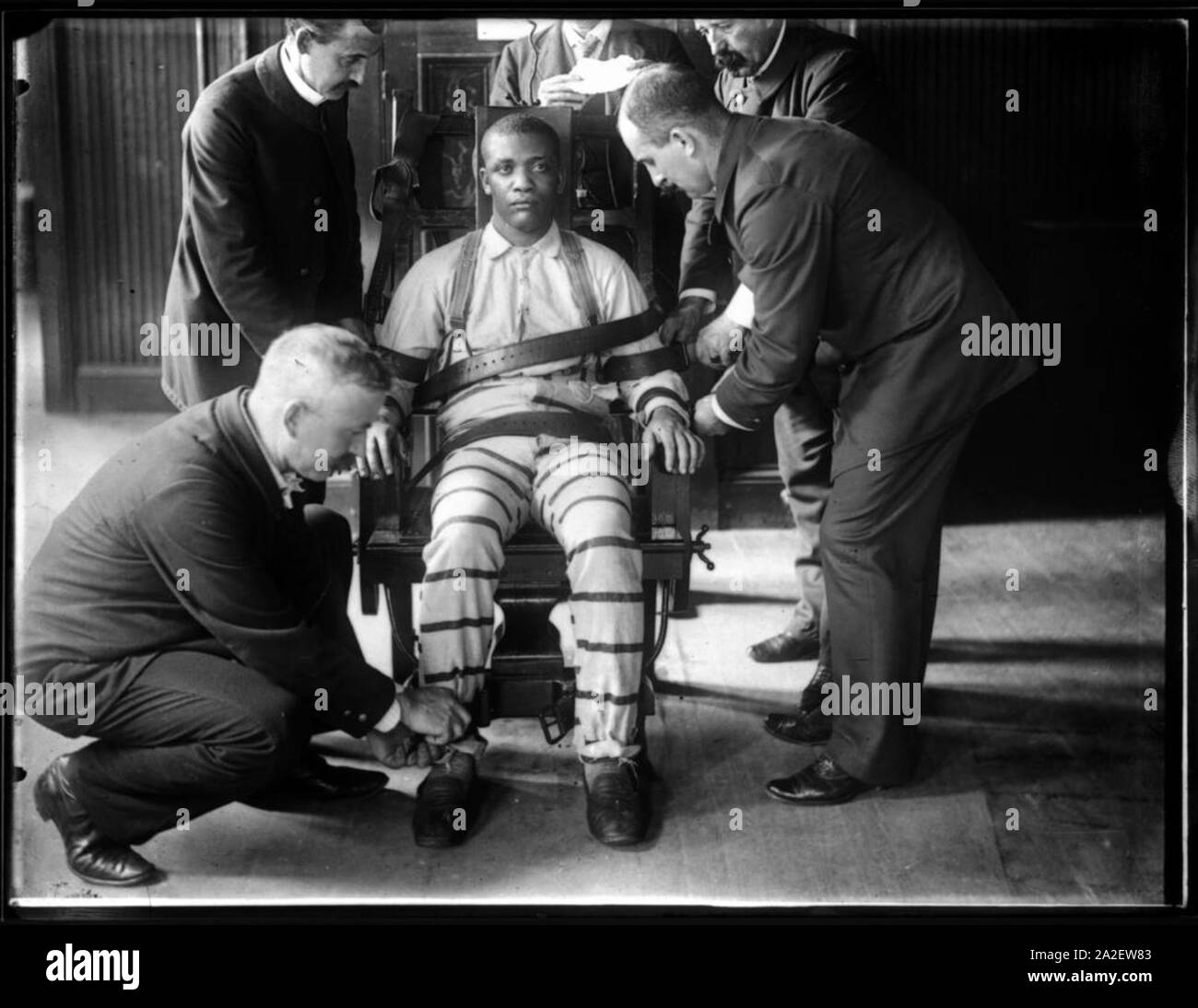 Electric Chair at Sing Sing Stock Photo Alamy
