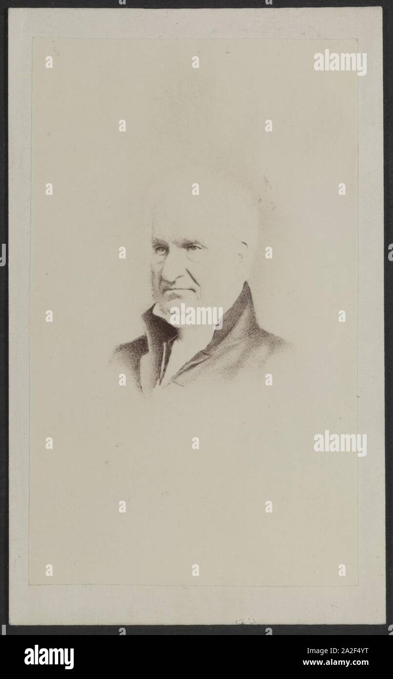 Eliphalet Nott, president of Union College) - C. A. M. Taber, 99 State Street, Schenectady, N.Y Stock Photo