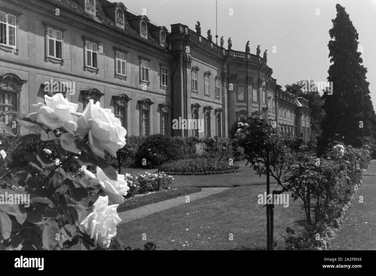 Deutschland 1930er jahre stuttgart rose garden hi-res stock photography ...