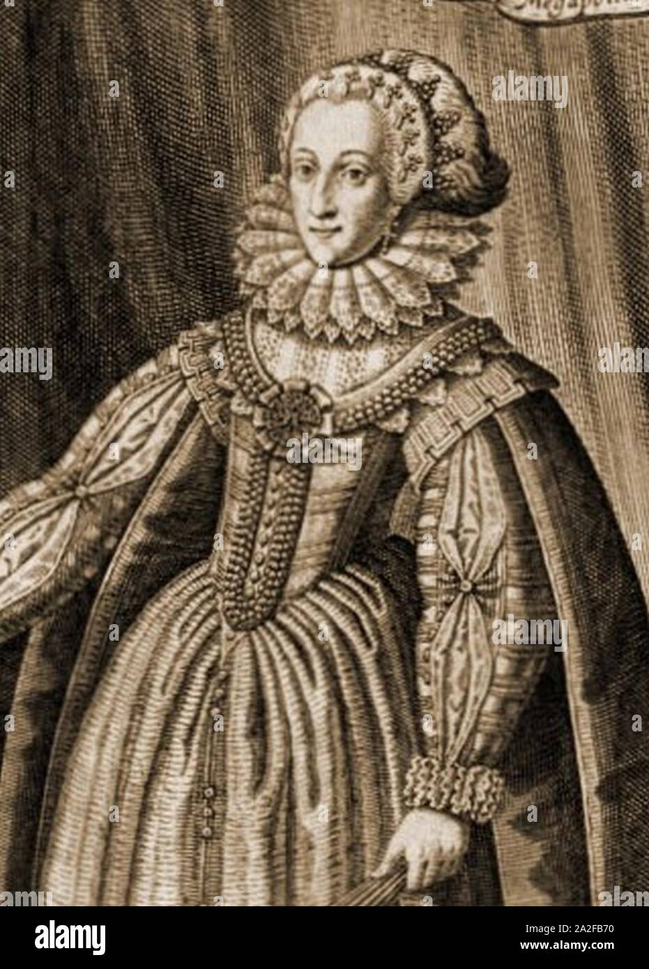 Elizabeth of HesseKassel duchess of MecklenburgGustrow Stock Photo