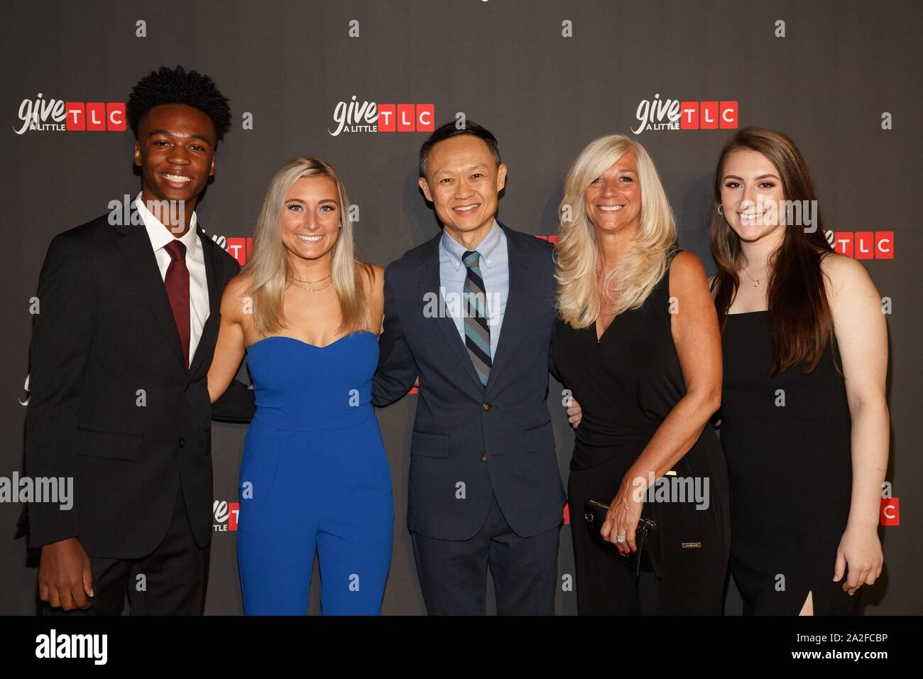 New York, NY, USA. 2nd Oct, 2019. Devin Moore, Angela Varney, Howard Lee, Barbara Buckley, Christina Varney at arrivals for TLC GIVE A LITTLE Awards, Union Park Events, New York, NY October 2, 2019. Credit: Jason Smith/Everett Collection/Alamy Live News Stock Photo
