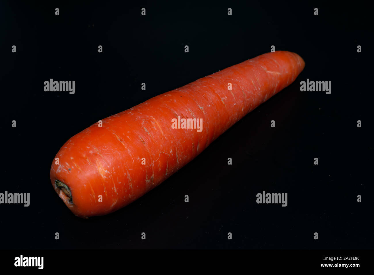 the carrot is rich in beta carotene Stock Photo Alamy