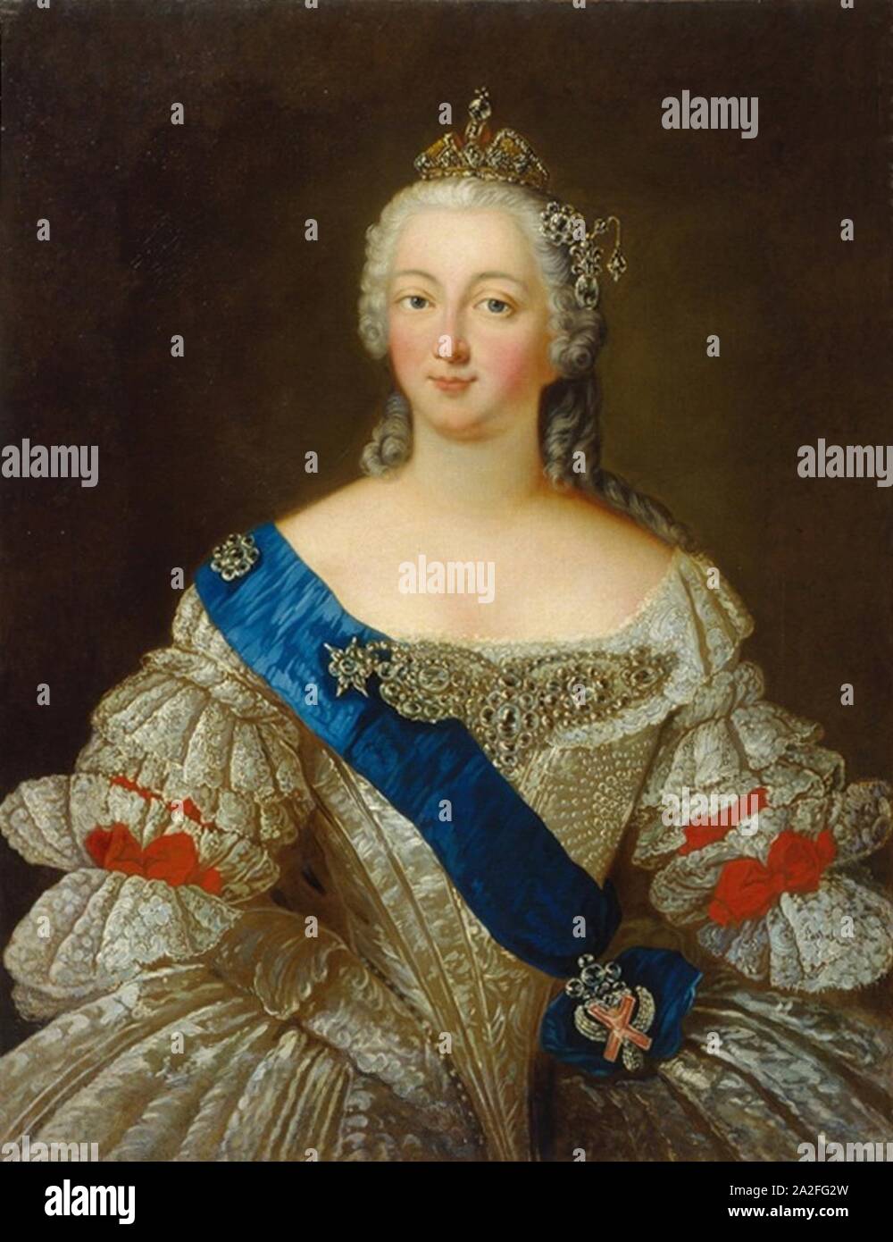 Elizabeth of Russia Stock Photo Alamy