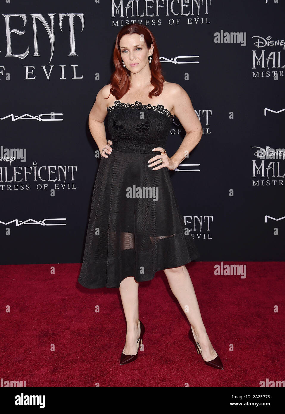 HOLLYWOOD, CA - SEPTEMBER 30: Annie Wersching attends the World