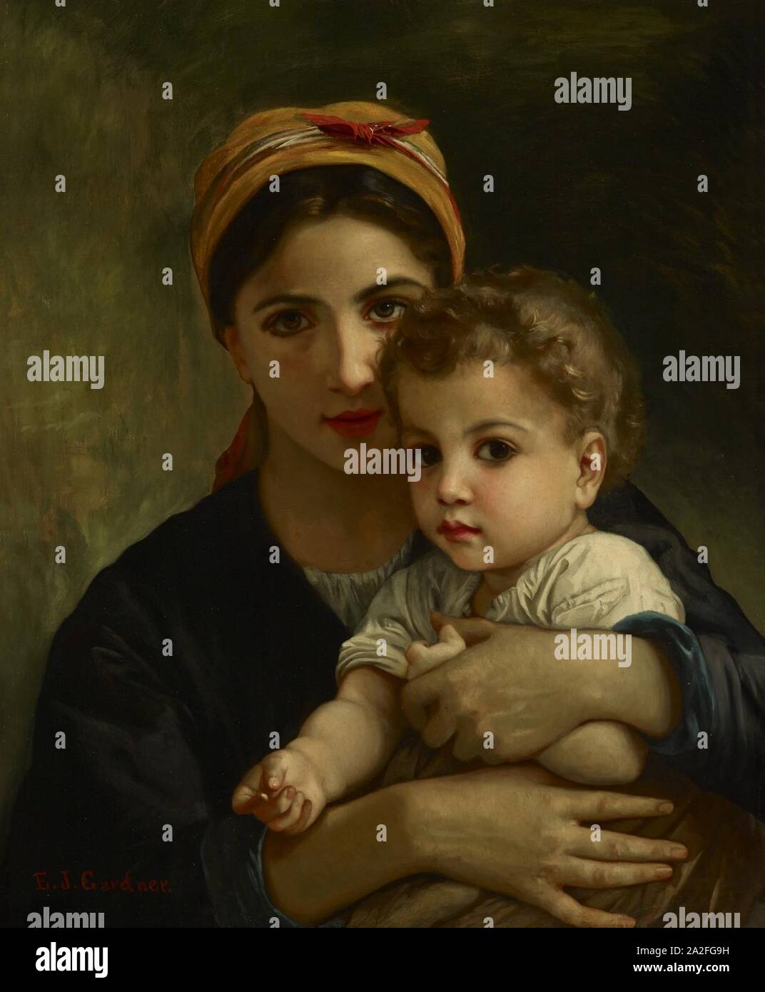 Elizabeth jane gardner bouguereau hires stock photography and images