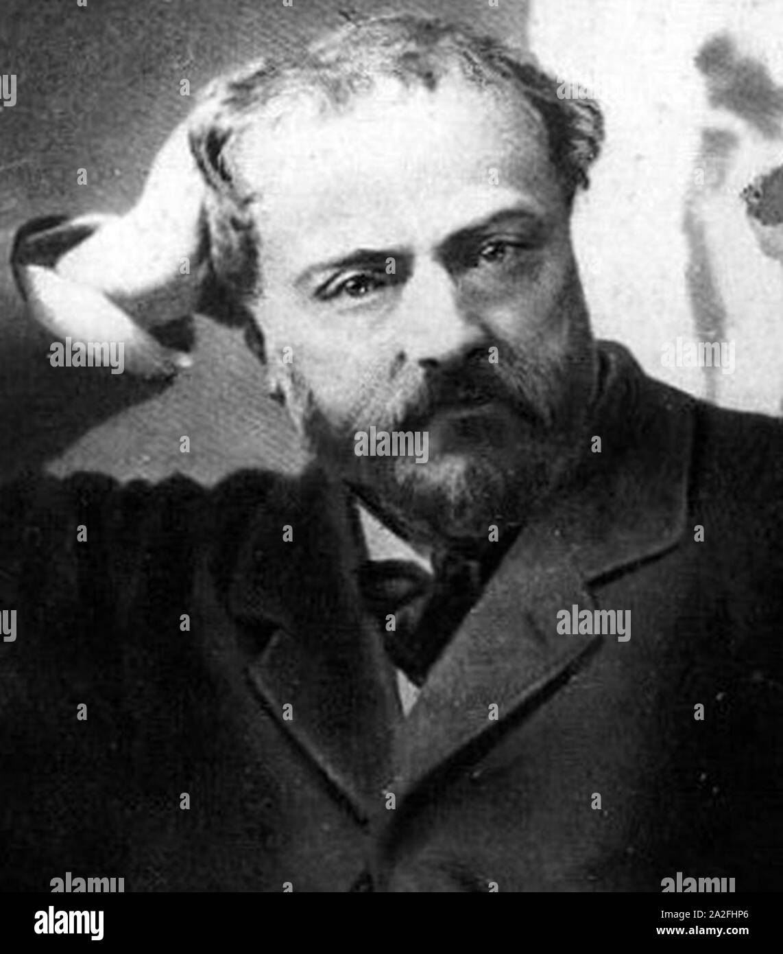 Emmanuel Chabrier Cropped. Stock Photo