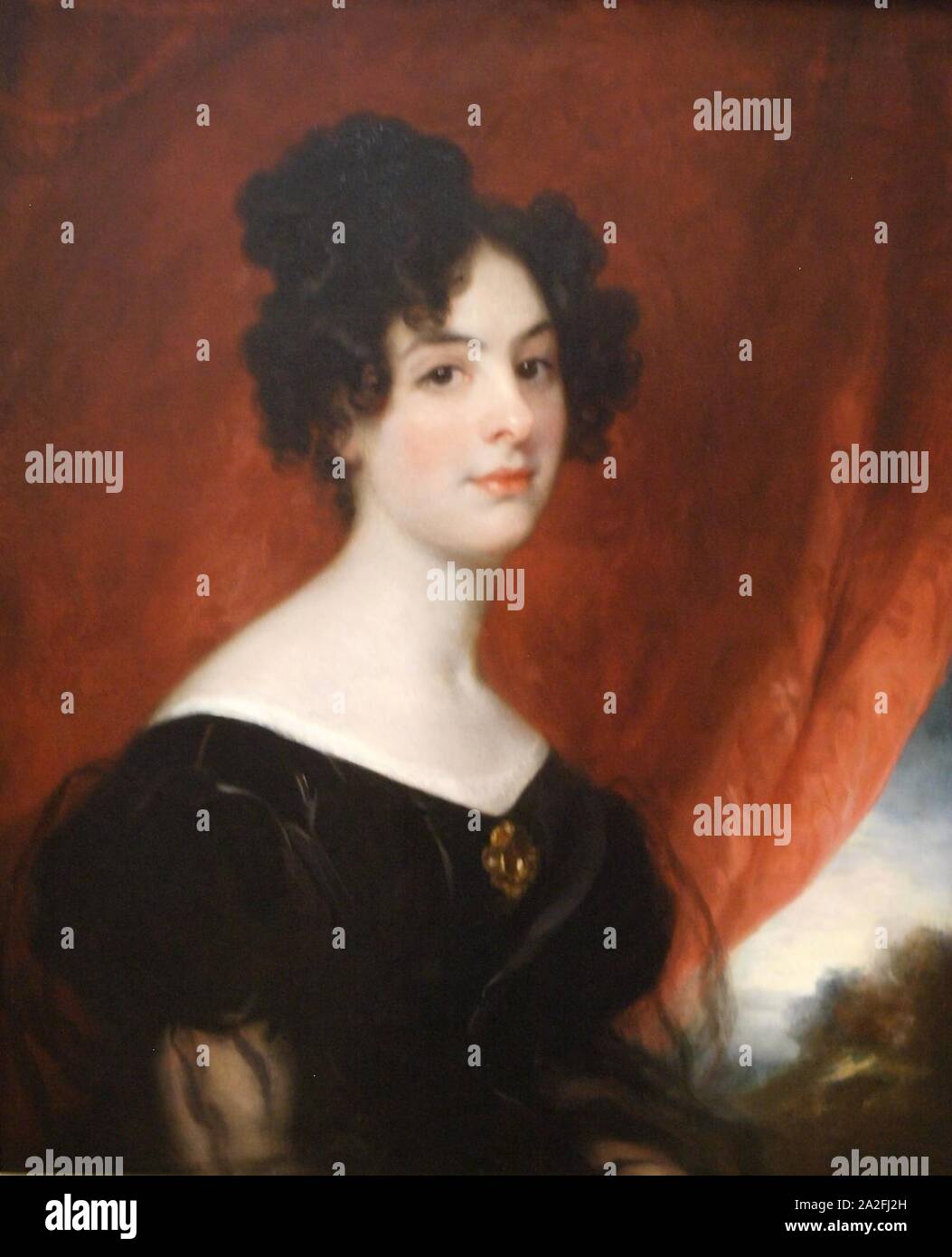 Ellen Stirling by Sir Thomas Phillips (1828). Stock Photo