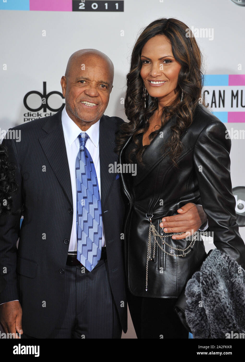 LOS ANGELES, CA. November 20, 2011: Berry Gordy Jr. at the 2011 American Music Awards at the Nokia Theatre L.A. Live in downtown Los Angeles. © 2011 Paul Smith / Featureflash Stock Photo