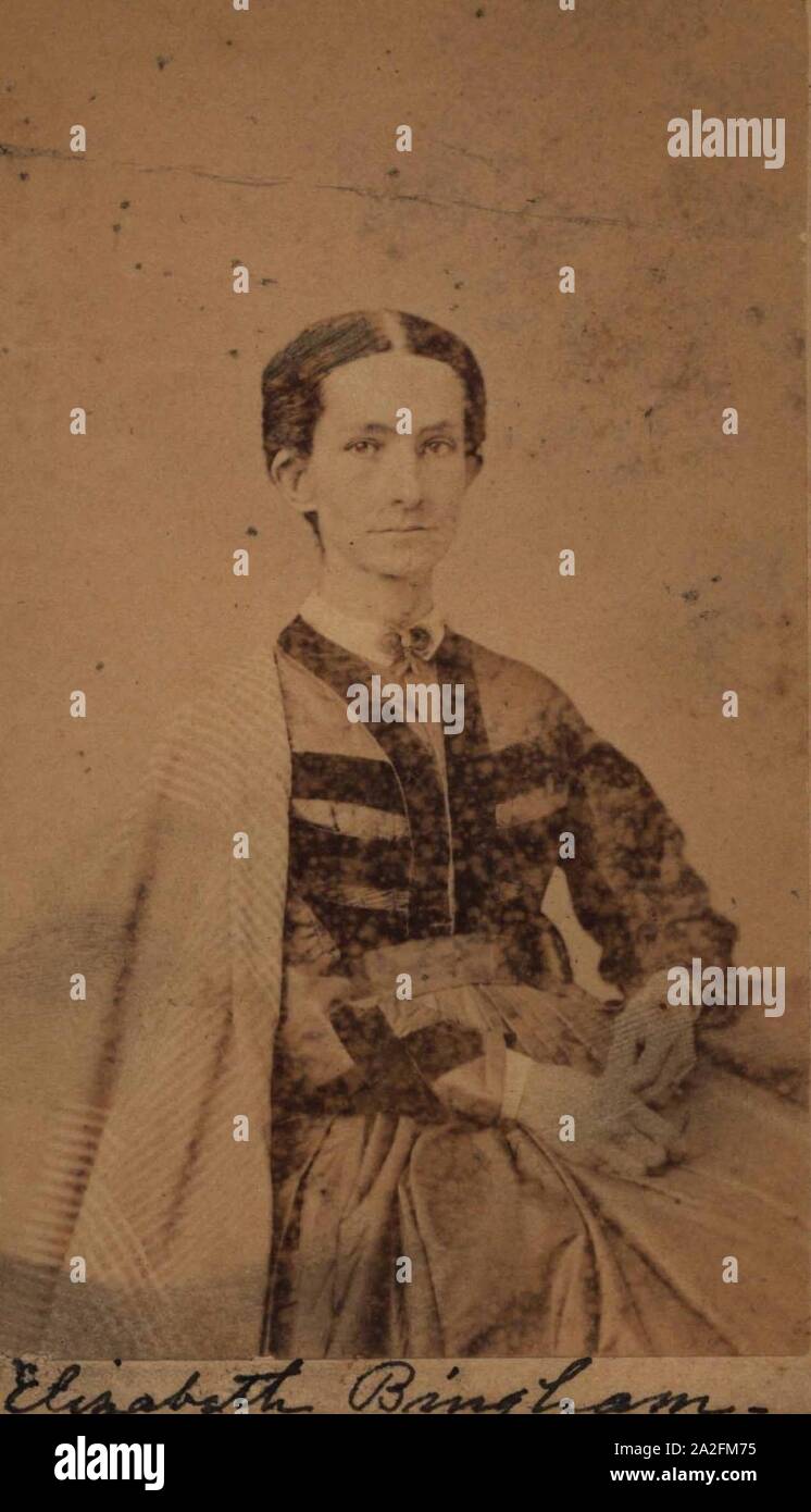 Elizabeth Kaahumanu Bingham Stock Photo Alamy