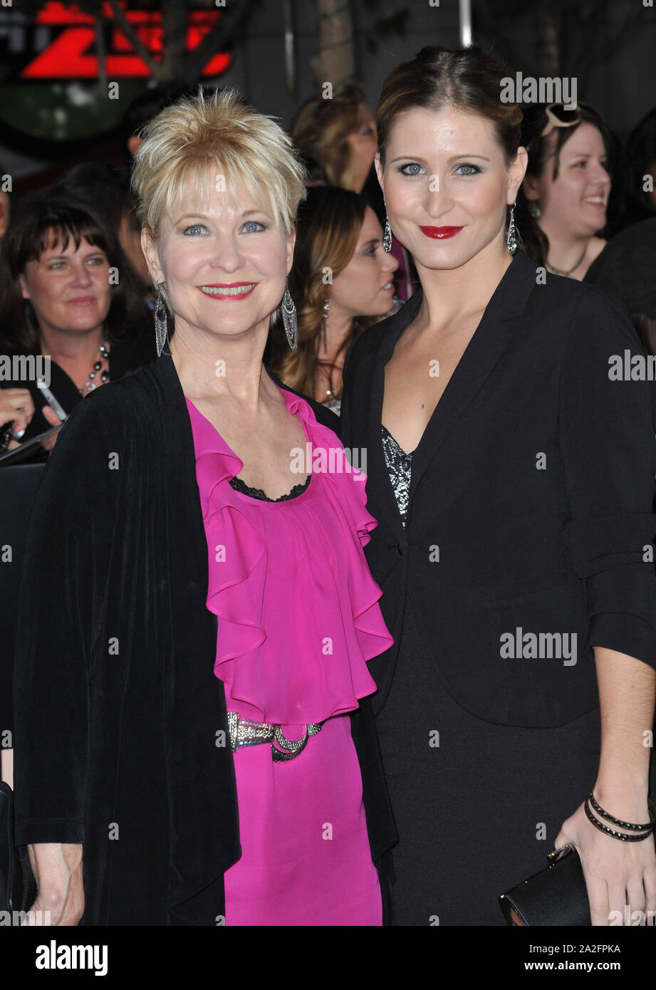 LOS ANGELES, CA. November 14, 2011: Dee Wallace & Gabrielle Stone (right) at the world premiere of 'The Twilight Saga: Breaking Dawn - Part 1' at the Nokia Theatre, L.A. Live in downtown Los Angeles. © 2011 Paul Smith / Featureflash Stock Photo