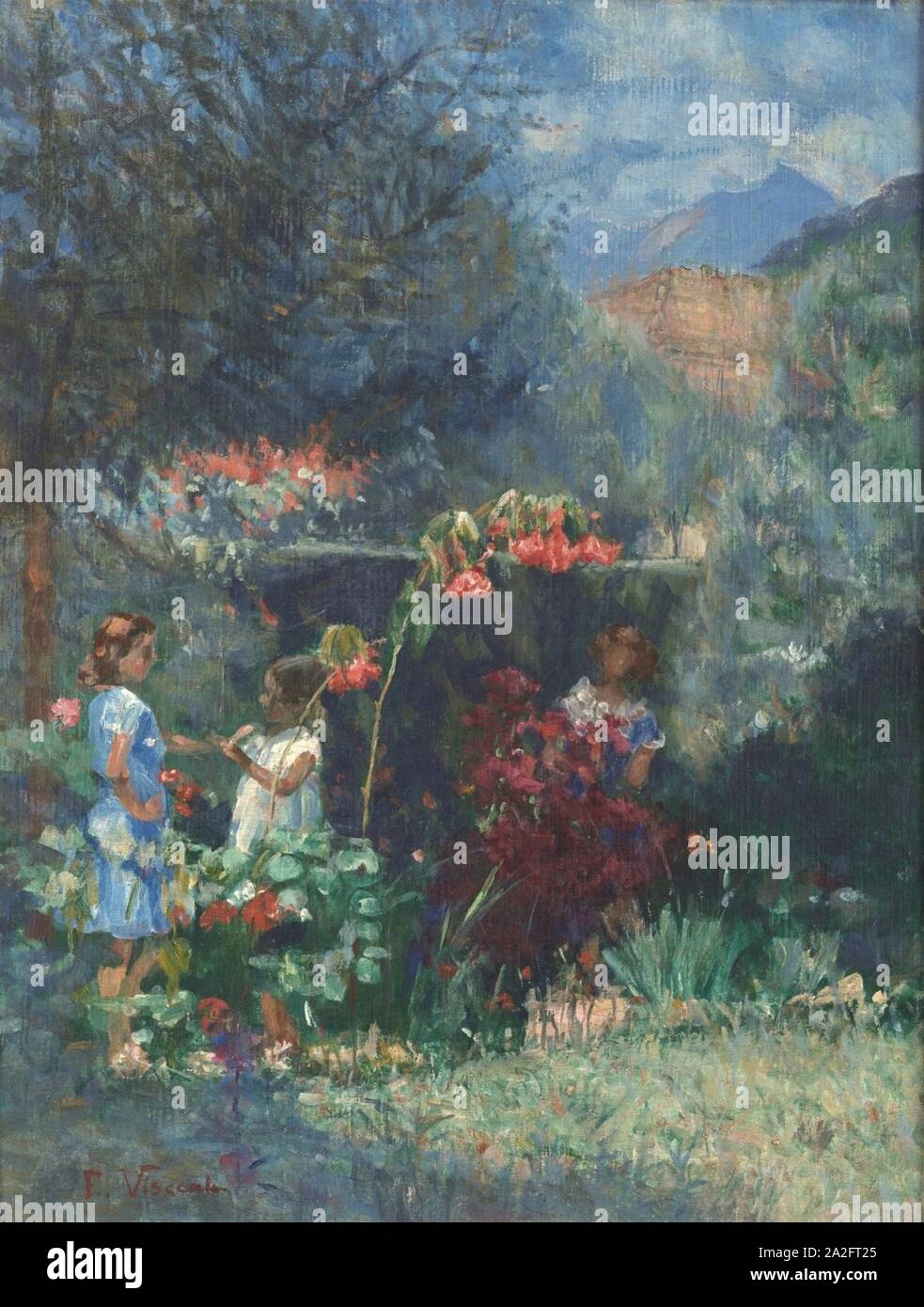 Tres meninas no jardim hi-res stock photography and images - Alamy