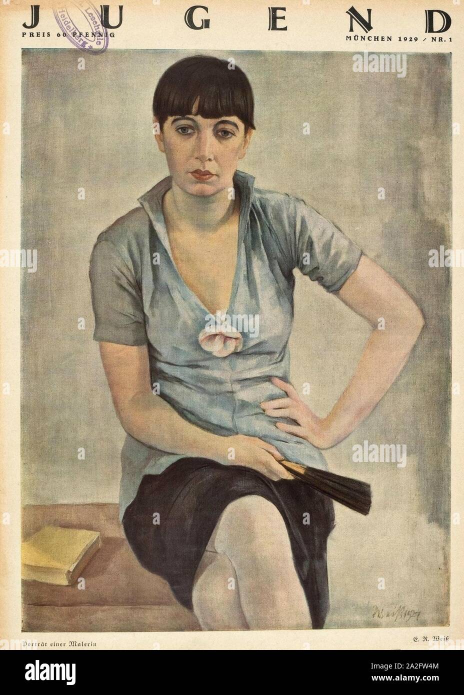 Emil Rudolf Weiß - Jugend Nr. 1, 1929. Stock Photo