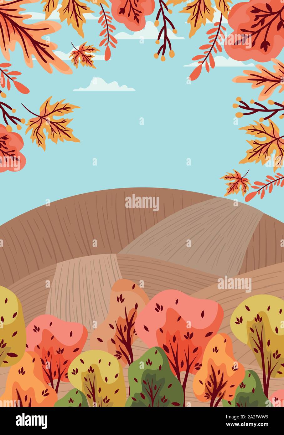 Autumn Season Design ,vector illustration Stock Vector Image & Art Alamy