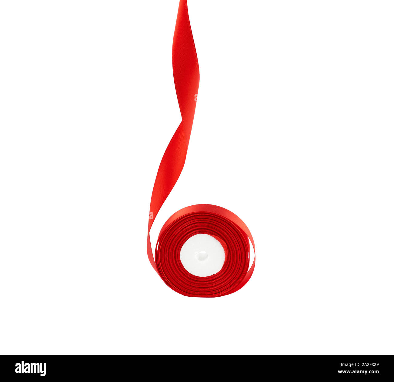 Satin banner scroll Cut Out Stock Images & Pictures - Alamy