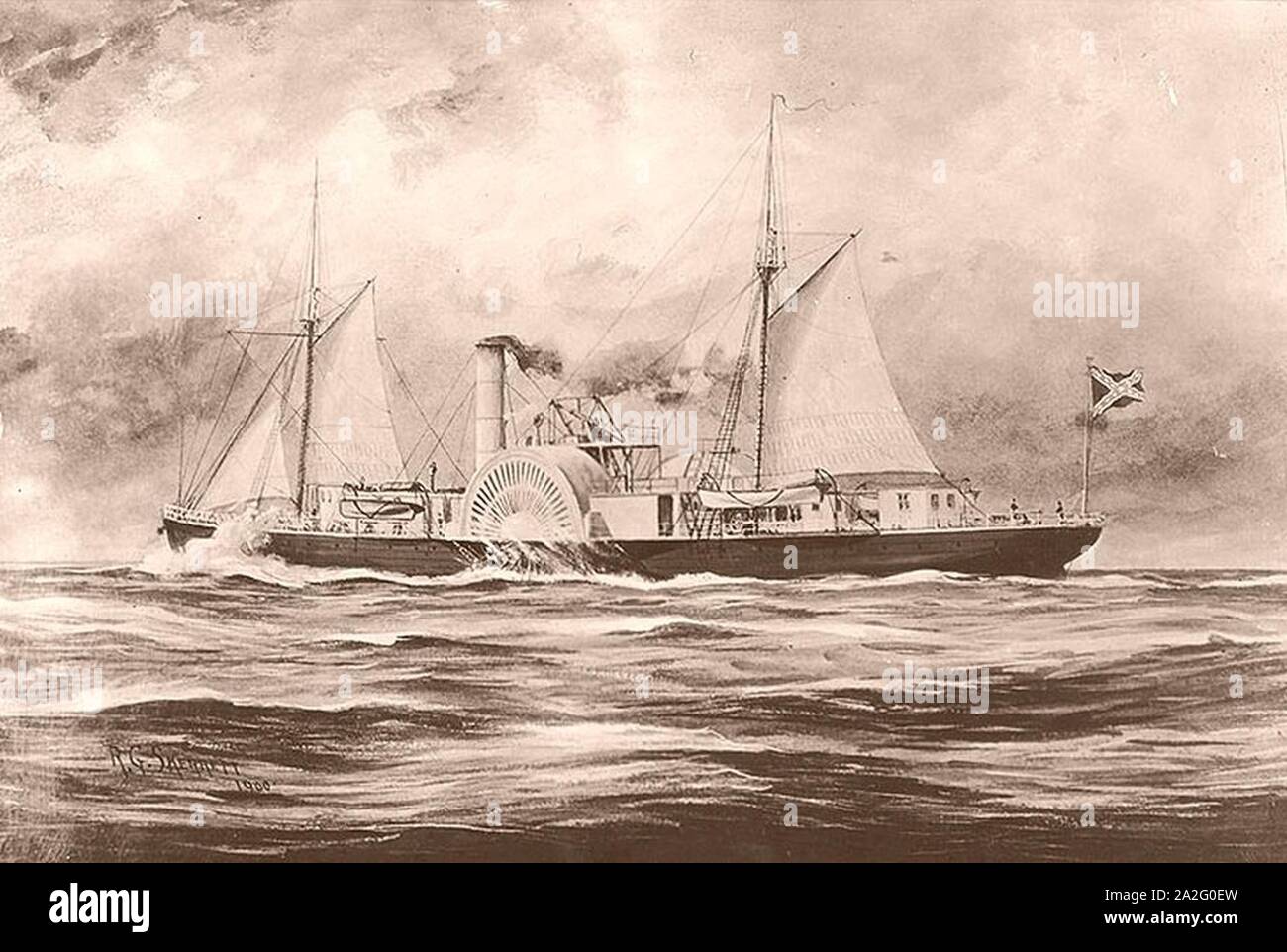 Ella Annie BlockadeRunner Stock Photo Alamy