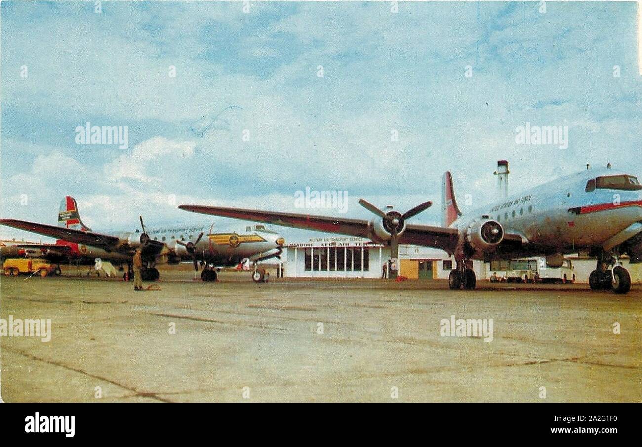 Elmendorf Air Force Base MATS Terminal Stock Photo Alamy