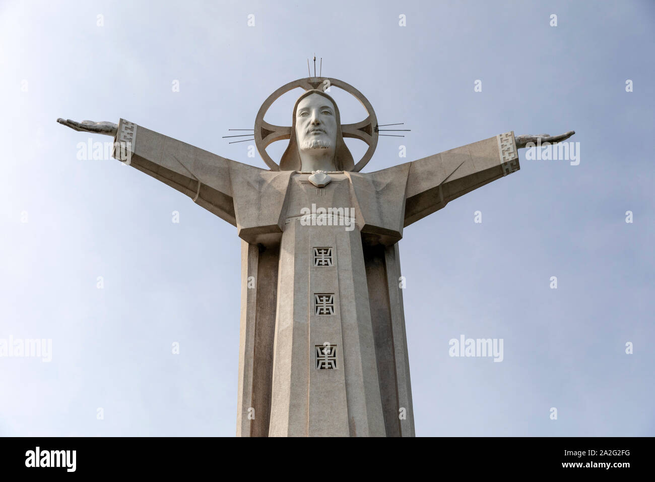 Largest Sculpture of Jesus Christ in the world o top of a mountain in