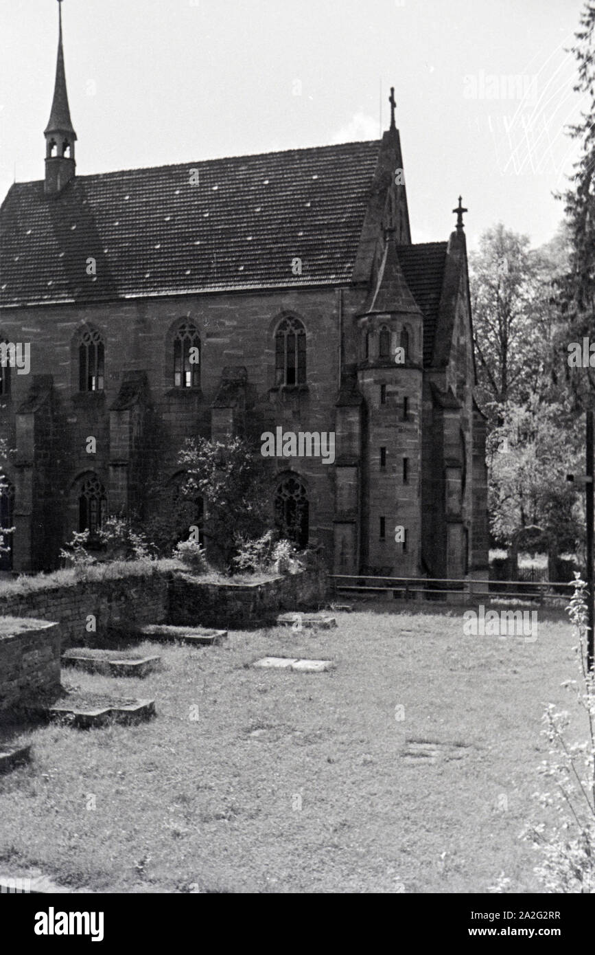 Die Marienkapelle in Hirsau, Schwarzwald, Deutsches Reich 1930er Jahre. The Chapel of Mary in Hirsau, Black Forest, Germany 1930s. Stock Photo