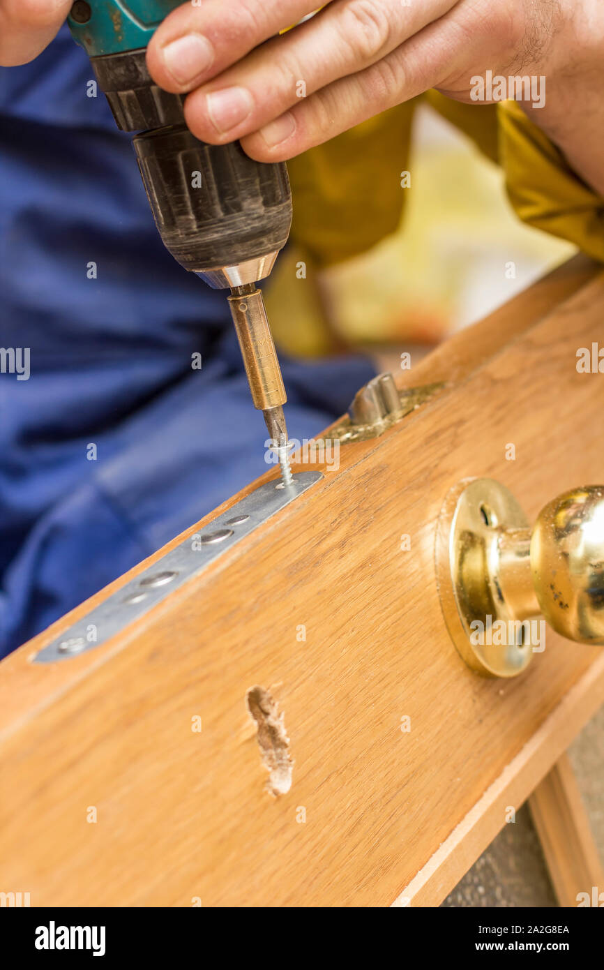 View of Mortise latch hi-res stock photography and images - Alamy